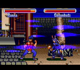 Ranma 1-2 - Hard Battle (USA) In game screenshot